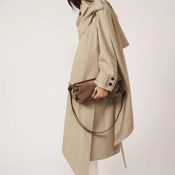 NWOT / REMOVABLE VEST TRENCH COAT 2 IN 1 / THE ITEM ZARA WOMAN